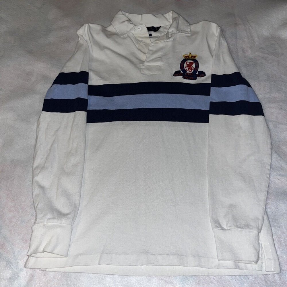 Ralph Lauren Polo Honor Valor Lion Crest Rugby Football Club